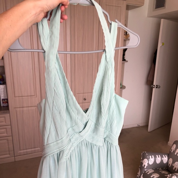 Lulus Minerva Mint Maxi Dress - S - Picture 7 of 10